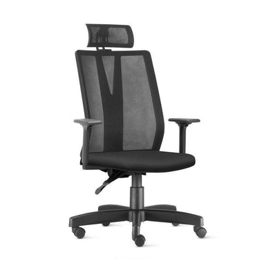 Cadeira Presidente Addit Back System com Encosto de Cabeça