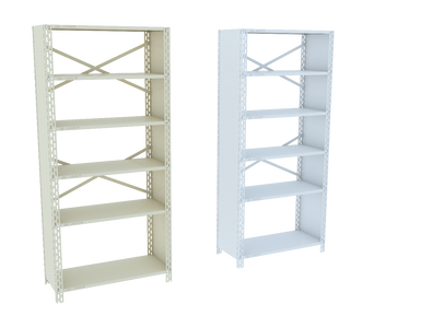 ESTANTE COM LATERAL E X FUNDO